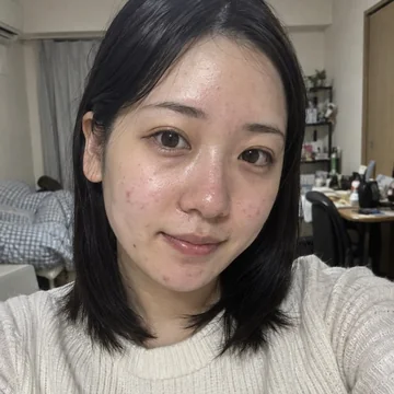 元になった自撮り写真